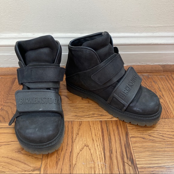 Rick Owens x Birkenstock Black Hancock Rotterhiker Boots - Picture 4 of 9